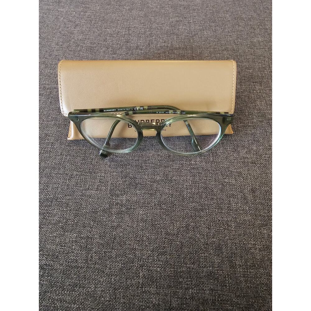 Burberry Chalcot BE 2318 green eyeglasses prescription with case 51 18 140 - Picture 7 of 11